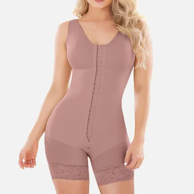 Ultra-glinsende lyserødt jumpsuit