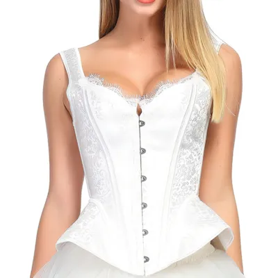 corset-blanc-bretelle Hvidt korset med stropper