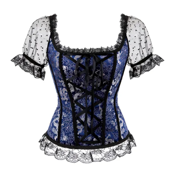 corset-bleu-et-dentelle-noire-zoom-face Blåt korset og sorte blonder