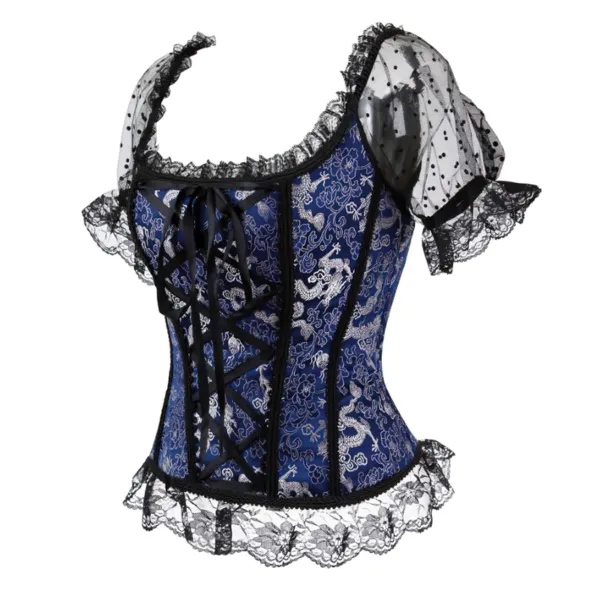 corset-bleu-et-dentelle-noire-zoom-profil Blåt korset og sorte blonder