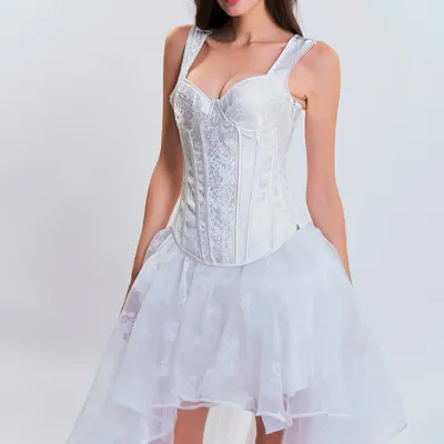 Bustier-korset med stropper