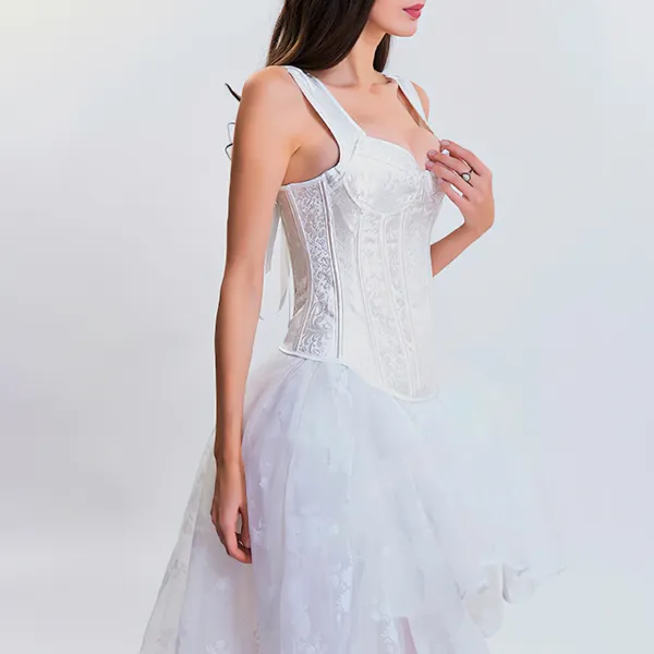 Bustier-korset med stropper