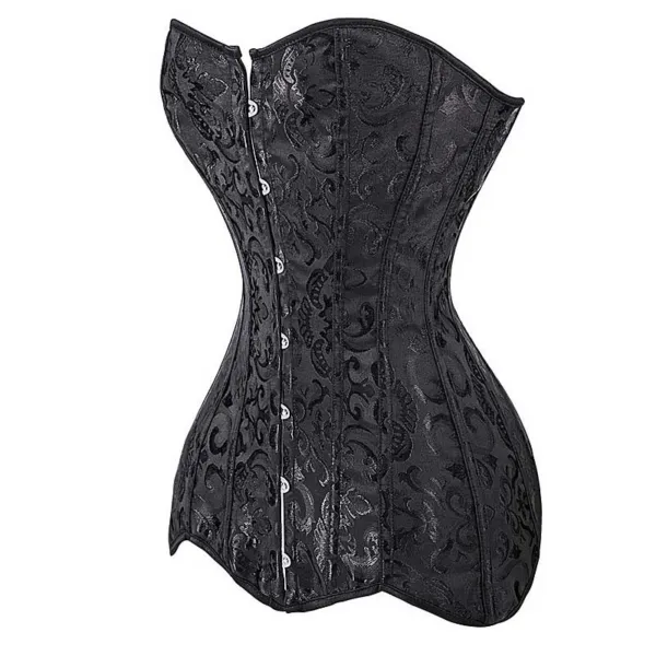 corset-bustier-long-zoom-profil Langt stropløst korset