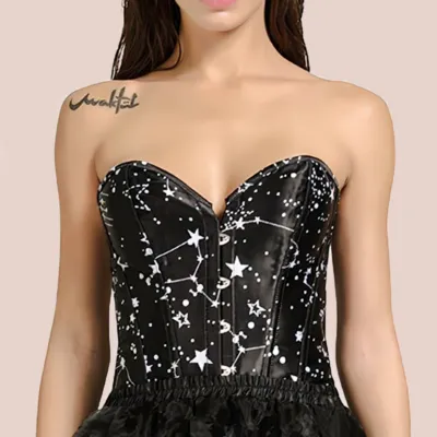corset-motif-etoile Korset med stjernemønster