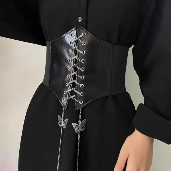 corset-papillon Korset med sommerfugle