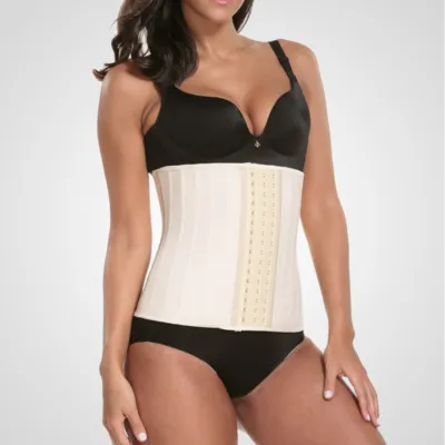 Latex kappe flad mave beige