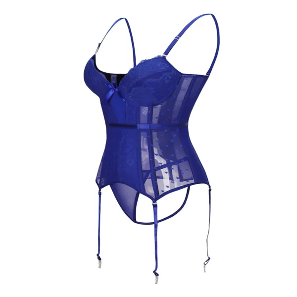 Blå bustier